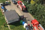 Pożar transformatora przy poradniach szpitalnych, Wodzisław Śląski i okolice-Informacje drogowe 24H