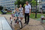 Dzień Dziecka – rowerki i cukierki od Spółdzielni Mieszkaniowej ROW, 