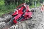 Niebezpieczne zdarzenie drogowe w Gorzycach. Kierowca zasnął za kierownicą, Wodzisław Śląski i okolice-Informacje drogowe 24H