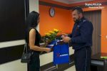 Powstrzymała pijanego kierowcę. Policja podziękowała kobiecie za wzorową postawę, KPP w Wodzisławiu Śląskim