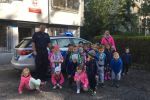Przedszkolaki odwiedziły komisariat w Rydułtowach, 