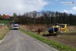 Strażak i policjanci uratowali życie mężczyźnie (video), KPP Wodzisław
