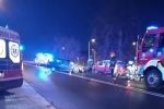 Poranne zderzenie czołowe na Rybnickiej. 2 osoby ranne, Wodzisław Śląski i okolice - Informacje drogowe 24h