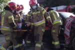 Rydułtowy: Inscenizacja prawdziwego wypadku, Komenda Powiatowa Państwowej Straży Pożarnej w Wodzisławiu Śląskim