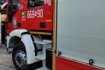 Dachowanie pojazdu, upadek z wysokości. Intensywny weekend strażaków, OSP Połomia/Mszana