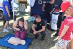 Olza: Wspólna akcja policji, straży pożarnej i WOPR, KPP Wodzisław