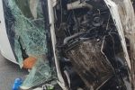 Godów: Wypadek busa na A1 w Łaziskach. Podróżowali nim Ukraińcy, 