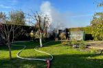 Godów: groźne pożary w Skrzyszowie i Łaziskach, OSP KSRG Łaziska, OSP Godów