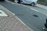 „Czołówka” w Pszowie. Jeden z szoferów zasnął za kierownicą. Są ranni, Informacje drogowe 24H z powiatu Wodzisław Śląski, Rybnik