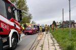 Rydułtowy: poważny wypadek na Raciborskiej. Trzy osoby trafiły do szpitala, 