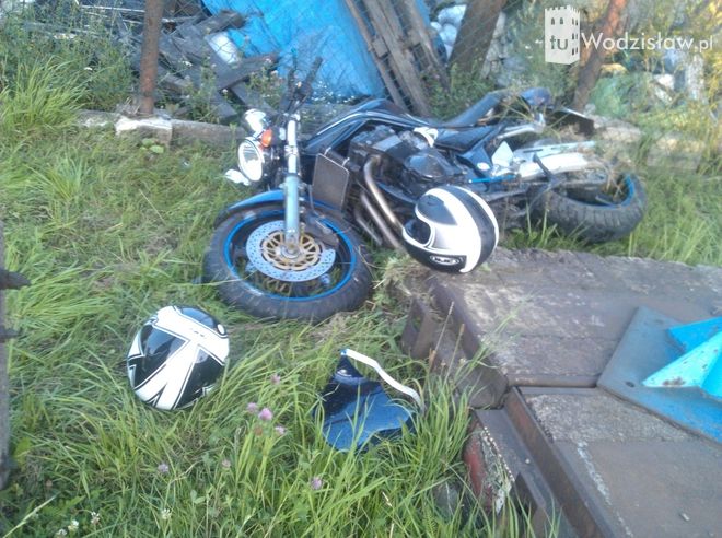 Poważny wypadek w Radlinie. Ciężarówka zderzyła się z motocyklem (zdjęcia), Maciej Smusz