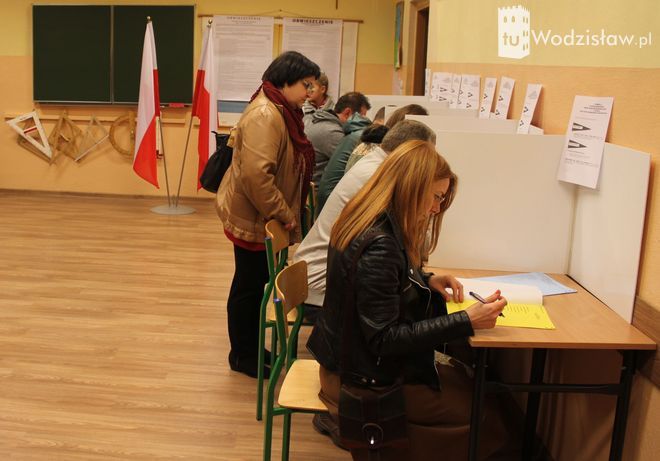 Tak wyglądało głosowanie na prezydenta Wodzisławia, mk