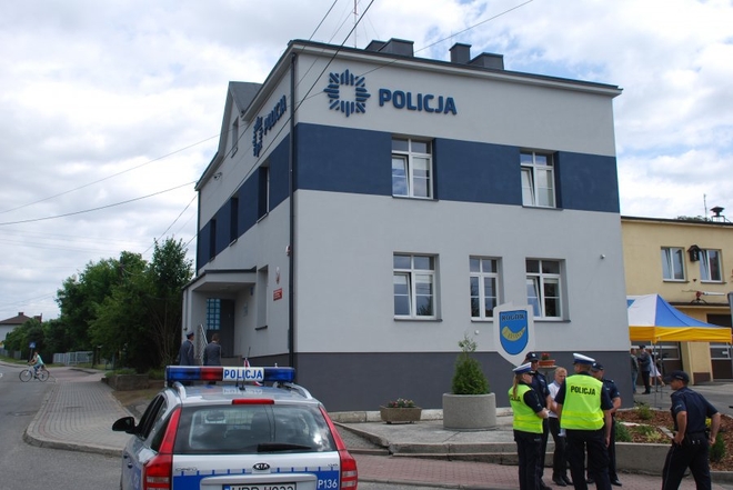 Święto Policji i uroczyste otwarcie komisariatu w Gorzycach, KPP Wodzisław Śl.