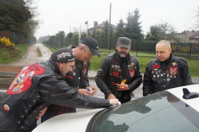 Wspólna akcja policjantów i motocyklistów 