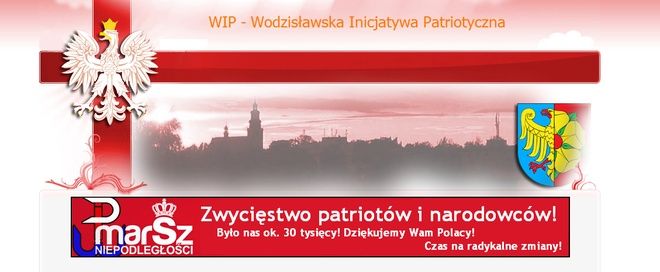 W Marszu Niepodległości w Warszawie uczestniczyli wodzisławianie