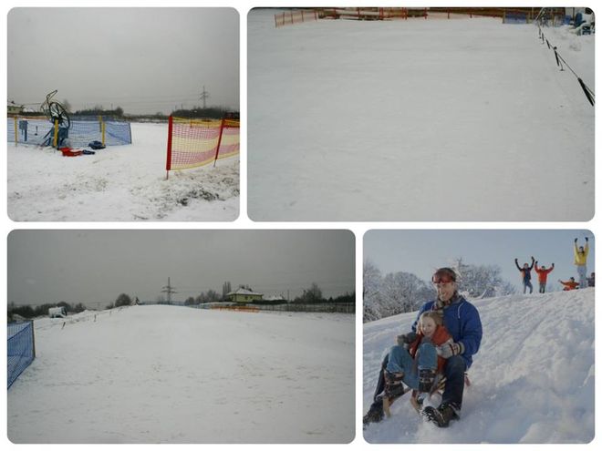 Sypnęło śniegiem, ruszył stok narciarski w Wodzisławiu, Gosław Sport Center