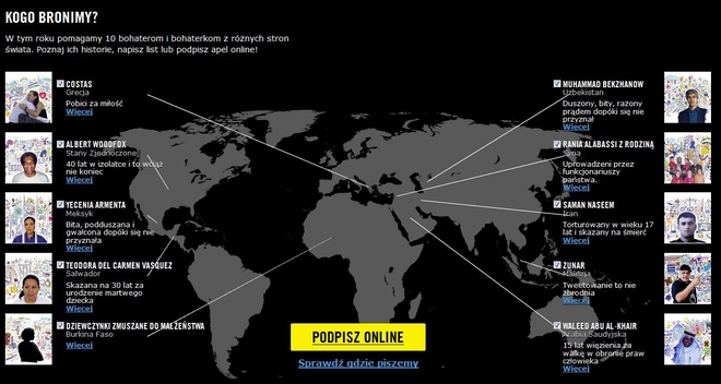 W Wodzisławiu po raz czwarty rusza Maraton Pisania Listów Amnesty International, amnesty.org.pl