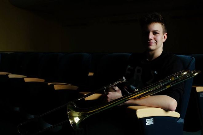 17-letni puzonista z Bełsznicy: widzieliśmy go już w Must Be The Music. Teraz kolejna okazja, Zuza Gąsiorowska - Facebook Młody Muzyk Roku 