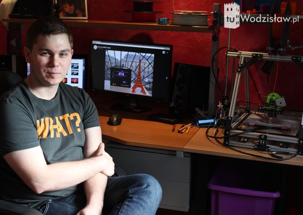 24-letni wodzisławianin zbudował drukarkę 3D i wystartował z biznesem. „Wydrukować można praktycznie wszystko” , mk