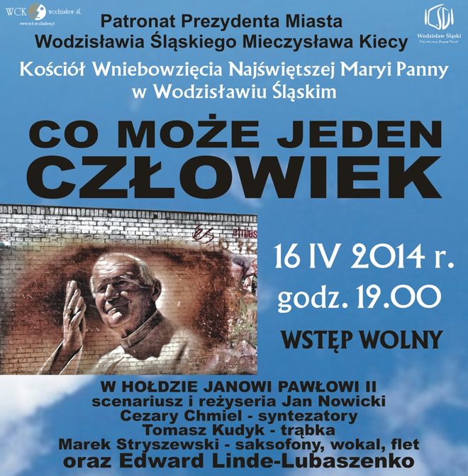 Poruszający występ w wodzisławskim Kościele WNMP. W hołdzie Janowi Pawłowi II, materiały prasowe