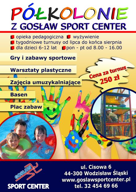 Półkolonie dla dzieci w Wodzisławiu, 