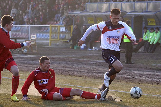 Wodzisław: stadion przy Bogumińskiej dla Odry otwarty!, D.Gajda