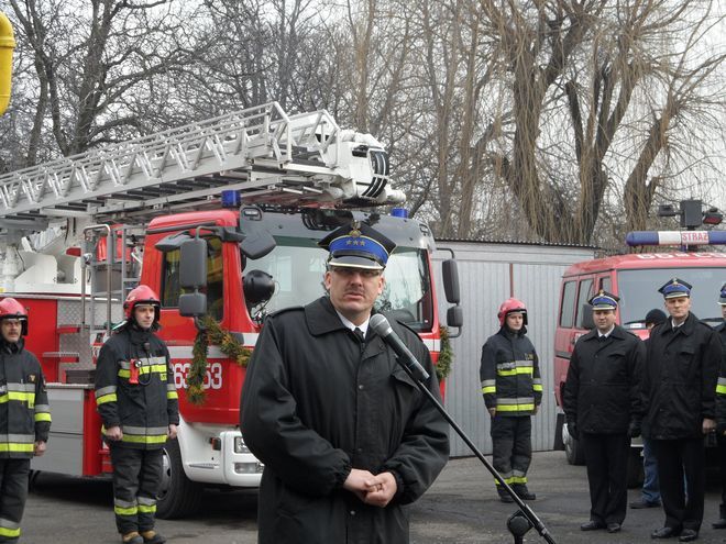 Rydułtowy: nowy wóz już u strażaków, archiwum