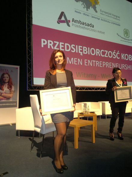 Młodziutka właścicielka firmy z Wodzisławia została ambasadorem kobiet, materiały prasowe