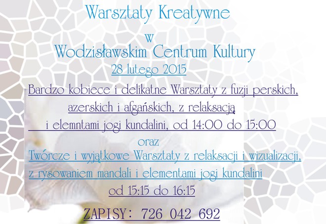 Poznaj jogę kundalini w Wodzisławskim Centrum Kultury, materiały prasowe