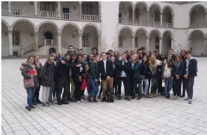 Młodzież z Francji gościła w wodzisławskiej „Jedynce”, materiały prasowe I LO