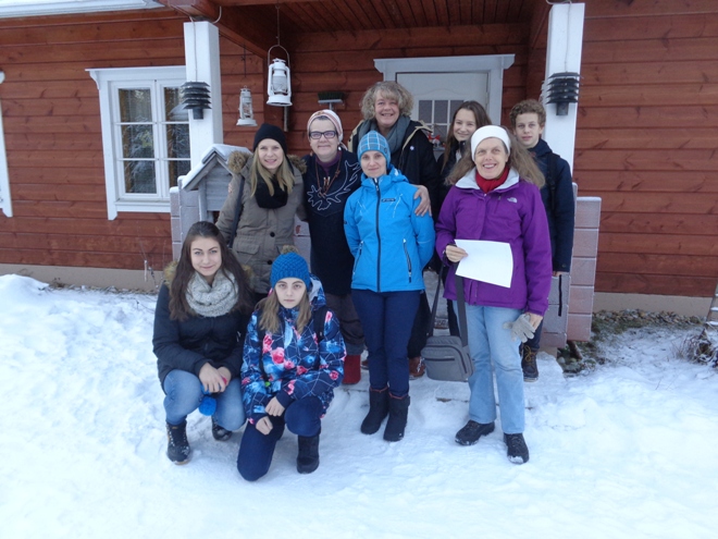 Uczennice z G3 odwiedziły Finlandię , materiały prasowe G3 Wodzisław Śląski 