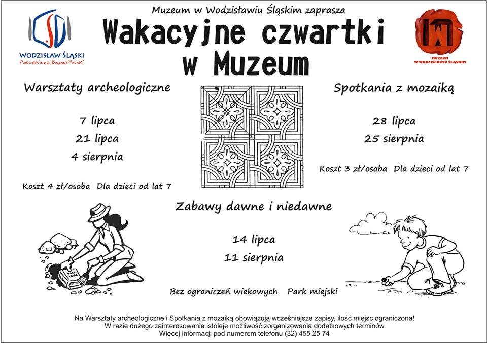 Spędź wakacyjne czwartki z wodzisławskim muzeum, materiały prasowe