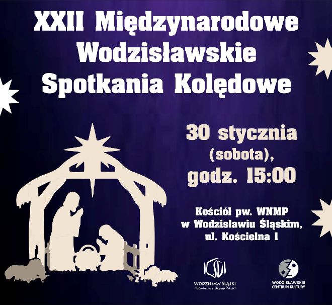 Piękne kolędy i pastorałki zabrzmią w Wodzisławiu Śląskim, materiały prasowe WCK