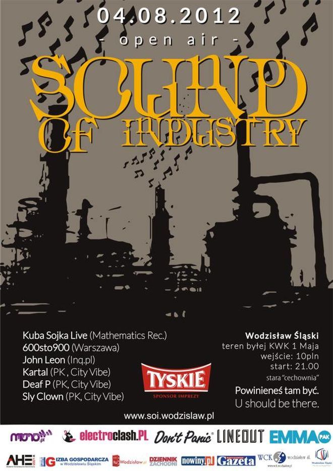 Sound Of Industry 2012, Materiały prasowe