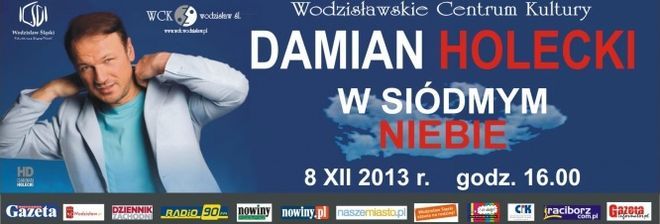 Damian Holecki na scenie WCK (wygraj bilety), Materiały prasowe