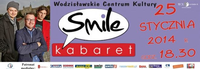 Kabaret Smile rozbawi publiczność w Wodzisławiu, Materiały prasowe
