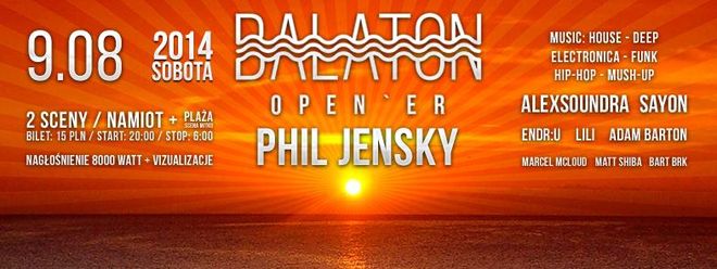 Balaton Open’er już w najbliższą sobotę, Materiały prasowe