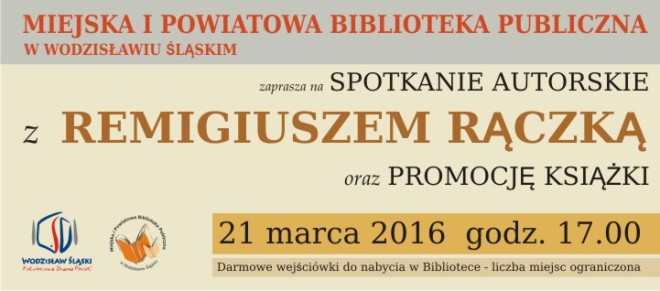 Remigiusz Rączka odwiedzi bibliotekę i opowie o wiosenno-letnich daniach , materiały prasowe MiPBP w Wodzisławiu Śląskim