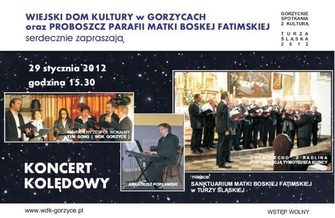 Koncertowa niedziela w Gorzycach, Materiały prasowe