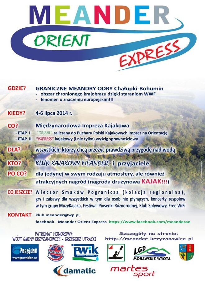 Międzynarodowa impreza kajakowa „Meander Orient Express”, Materiały prasowe