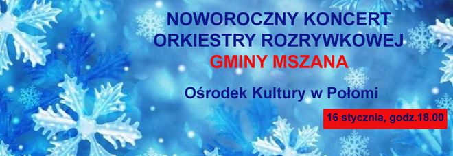 Noworoczny Koncert Orkiestry Rozrywkowej Gminy Mszana, Materiały prasowe