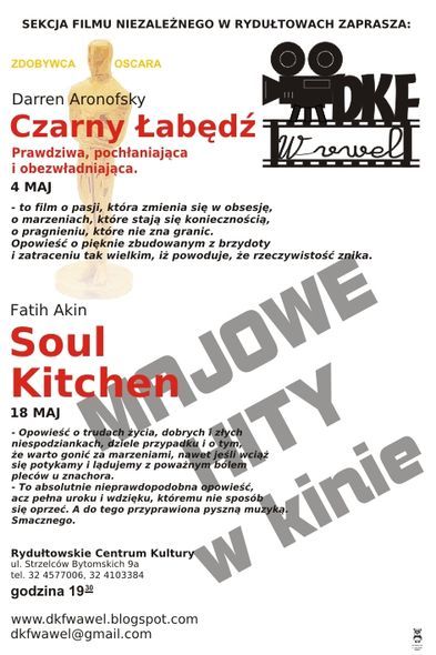 DKF „Wawel”: anarchia w „Soul kitchen”, Materiały prasowe