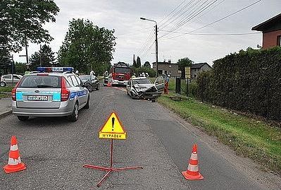 Bez prawa jazdy i z 3 promilami szarżował po Gorzycach, KPP w Wodzisławiu
