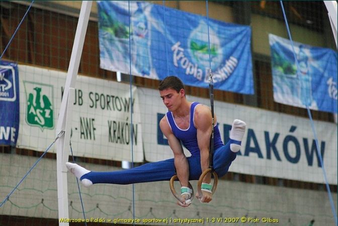 Międzynarodowy Turniej Gimnastyczny: dobre wyniki Wieczorka, Piotr Gibas, archiwum